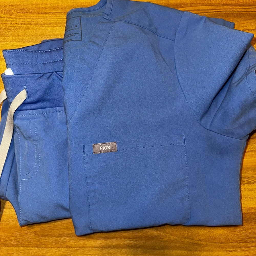 Figs Technical Collection in Vibrant Blue Set